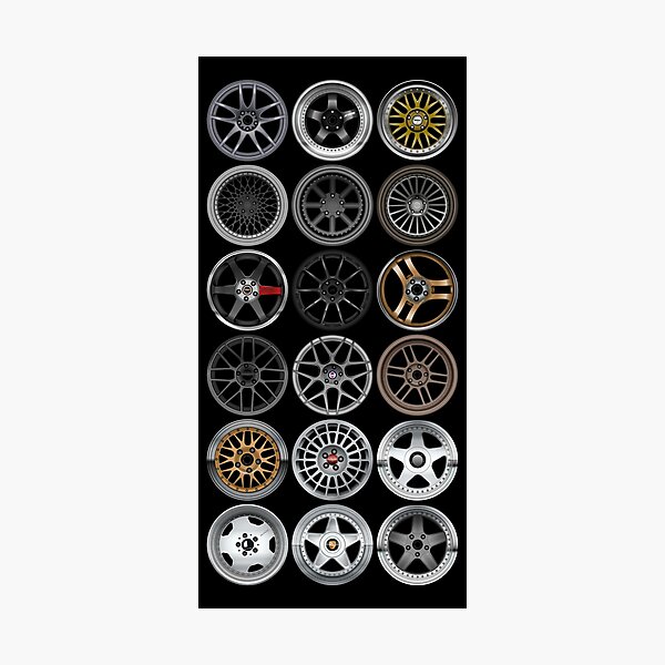 Wheels Photographic Print