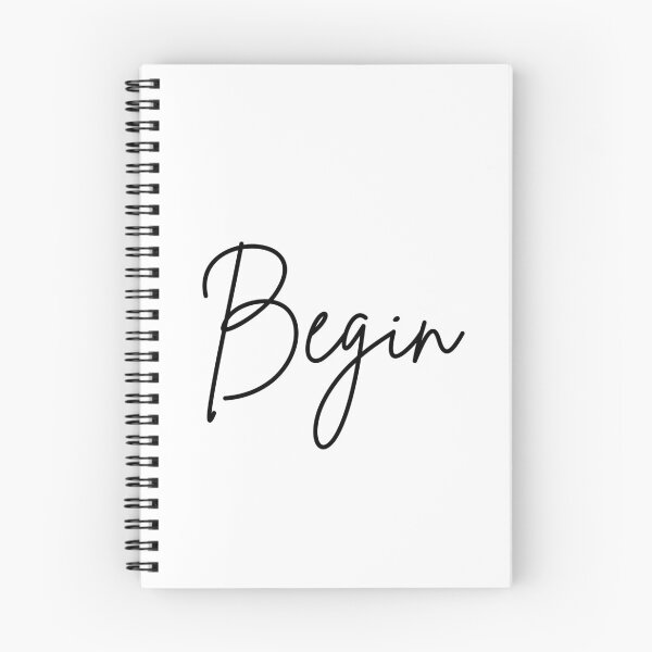 Item preview, Begin(Motivational Quote) Typography designed and sold by Jalib.
