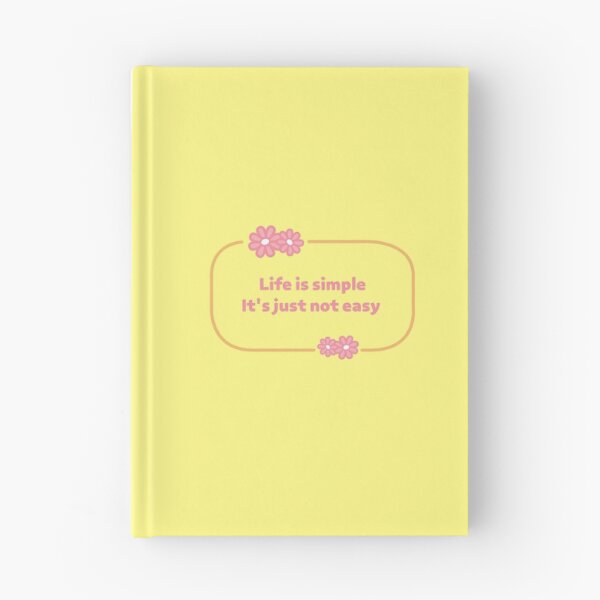 Item preview, Life is simple, It's just not easy(Motivational Quotes) Cute designed and sold by Jalib.
