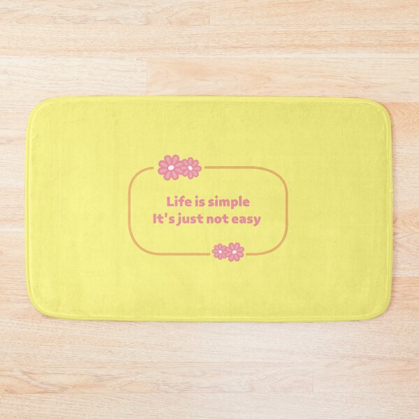 Item preview, Life is simple, It's just not easy(Motivational Quotes) Cute designed and sold by Jalib.