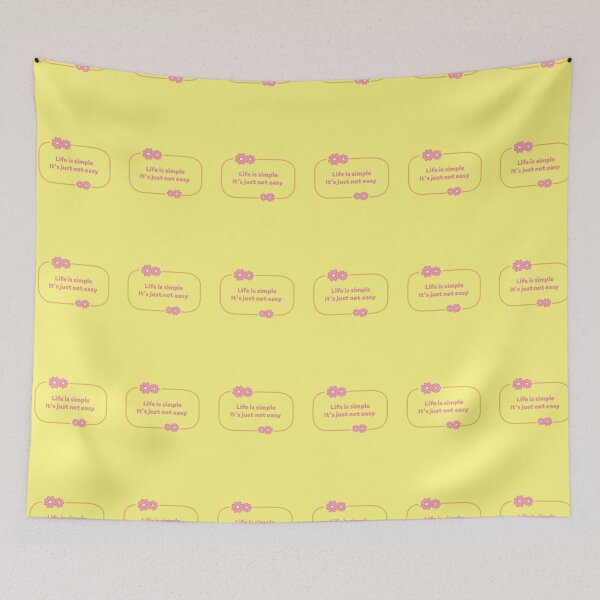 Item preview, Life is simple, It's just not easy(Motivational Quotes) Cute designed and sold by Jalib.