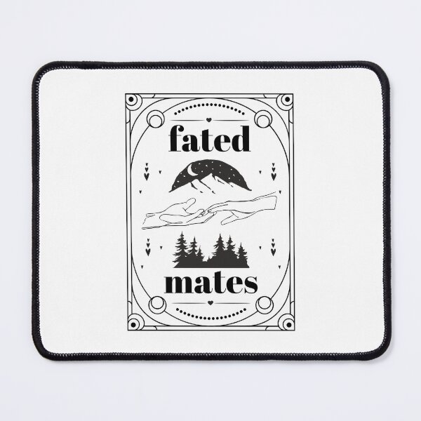 Item preview, Fated Mates - Book Tropes - Bookish - Tarot Card - Full Black designed and sold by StickEmUpp.