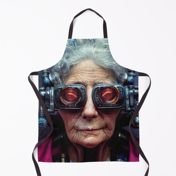 Item preview, Cyberpunk Grandma #3 designed and sold by Cyberpunk Grandma.