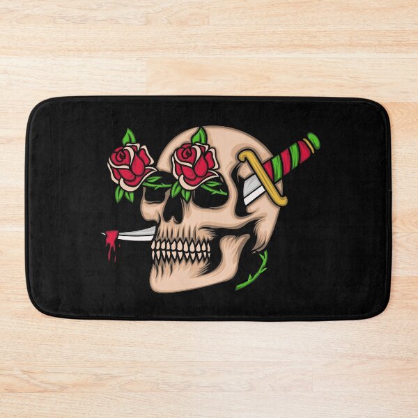 Item preview, skull rose designed and sold by TTOLEDO10K.