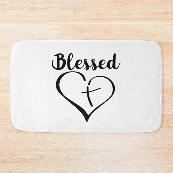 Item preview, Blessed Heart with Cross  designed and sold by Rowena Jones.
