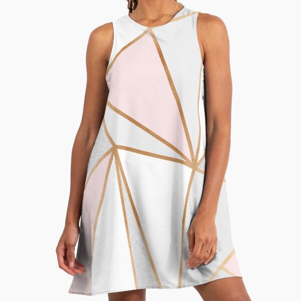 Greek Key Silver Gray And White Diagonal Pattern" A-Line Dress for Sale by rewstudio | Redbubble Greek Key Silver Gray And White Diagonal Pattern" A-Line Dress for Sale by rewstudio | Redbubble