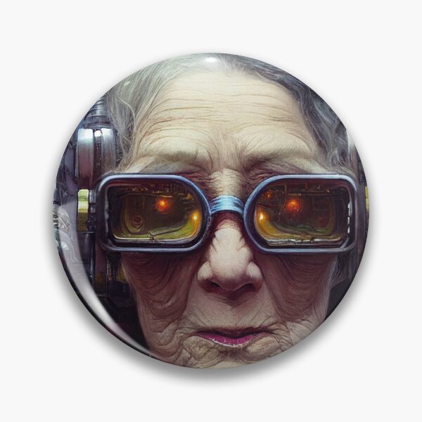 Item preview, Cyberpunk Grandma #4 designed and sold by Cyberpunk Grandma.