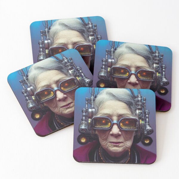 Item preview, Cyberpunk Grandma #4 designed and sold by Cyberpunk Grandma.