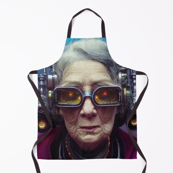 Item preview, Cyberpunk Grandma #4 designed and sold by Cyberpunk Grandma.