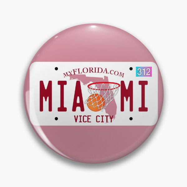 Item preview, MIAMI - Miami Heat Nickname - Florida License Plate designed and sold by sportsign.