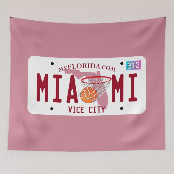 Item preview, MIAMI - Miami Heat Nickname - Florida License Plate designed and sold by sportsign.