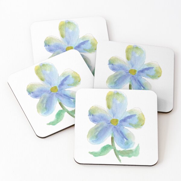 Item preview, watercolor forget me not designed and sold by cottagecorococo.