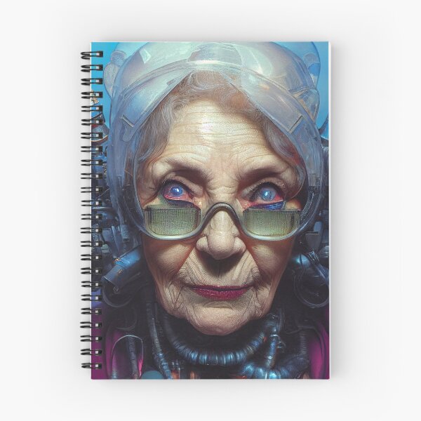 Item preview, Cyberpunk Grandma #1 designed and sold by Cyberpunk Grandma.