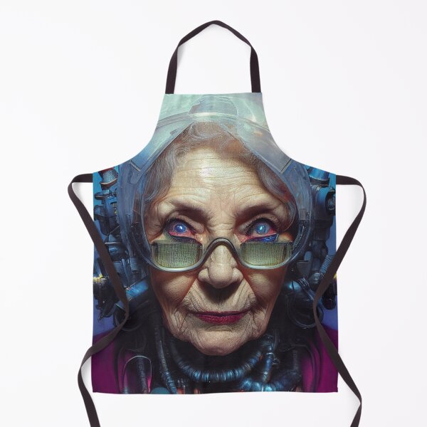 Item preview, Cyberpunk Grandma #1 designed and sold by Cyberpunk Grandma.