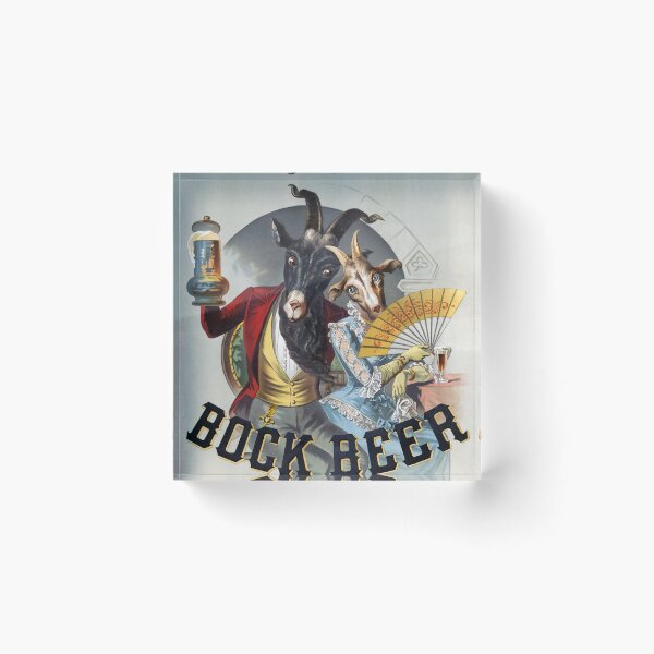 Item preview, Bock beer, Detroit 1883 designed and sold by VintageBob.