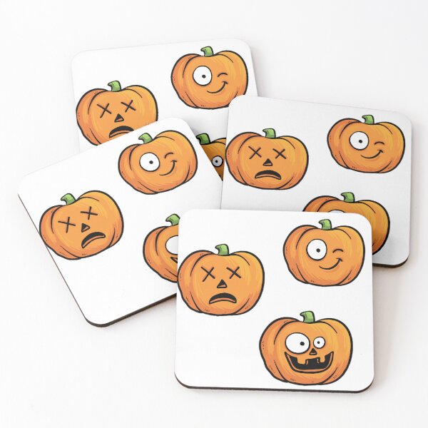 Item preview, Funny Pumpkin Head Sticker pack designed and sold by StipeJ.