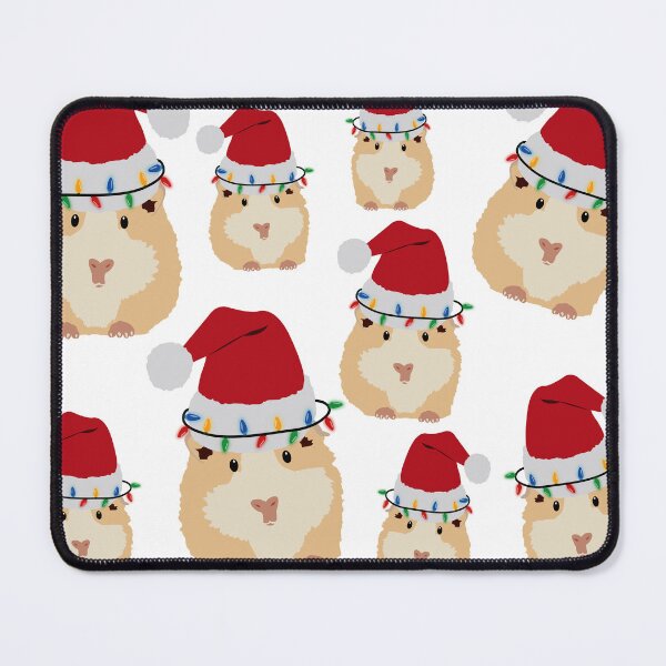 Item preview, Cute Christmas Hamster Funny Animal Santa Hat designed and sold by idovedesign.