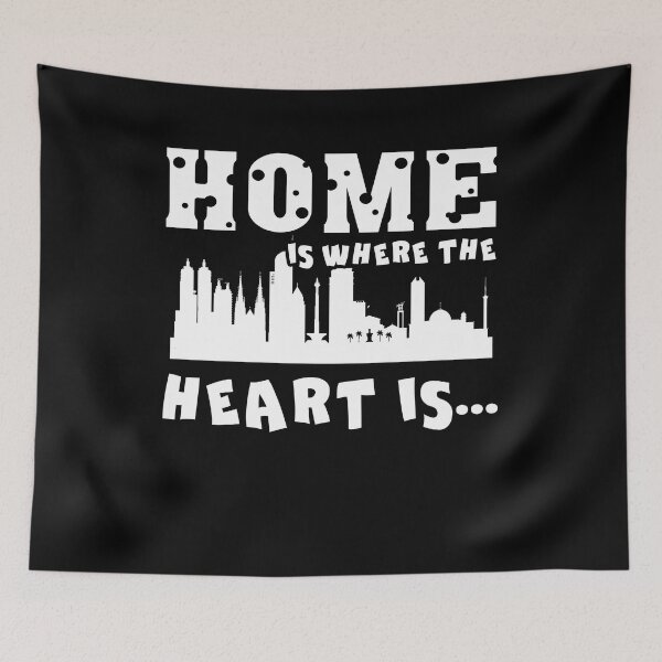 Item preview, Jakarta Home Is Where My Heart Is designed and sold by UnknownArtistt.