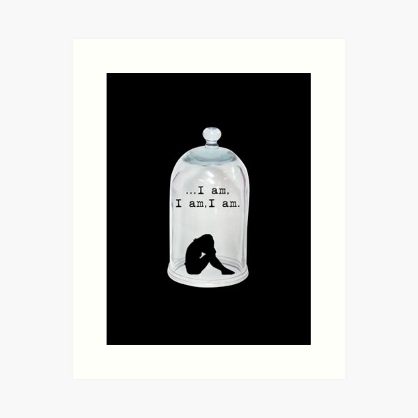 The Bell Jar by Sylvia Plath Print - The Curious Desk