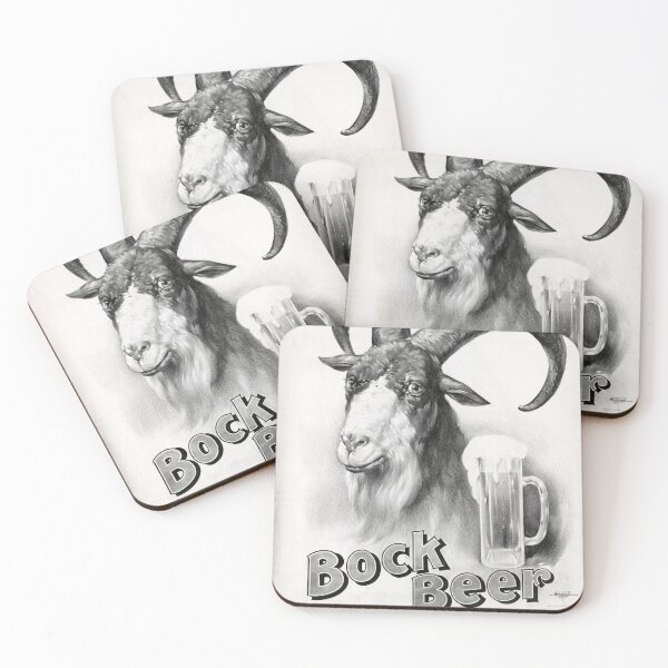 Item preview, John Schusler Brewing Co., Bock Beer. designed and sold by VintageBob.