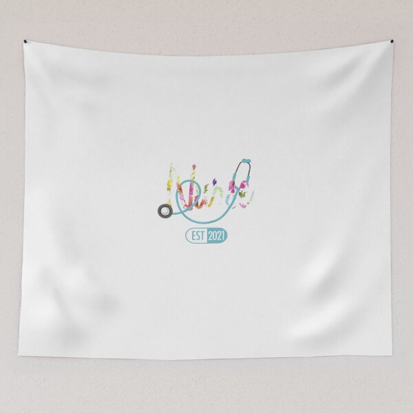 Item preview, Nurse Est 2021 RN Nursing School Graduation Graduate designed and sold by ShakitaMa.