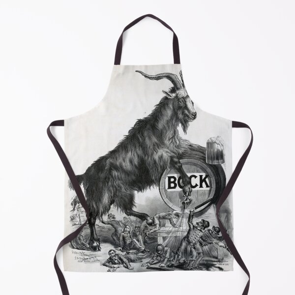 Item preview, Giant Bock Beer Goat. New York, 1875. designed and sold by VintageBob.