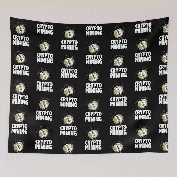 Item preview, Crypto Mining designed and sold by mkzmerch.