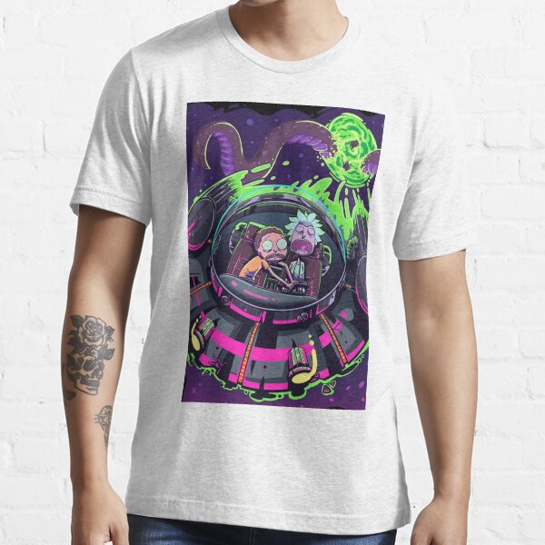 rick y morty Camiseta esencial