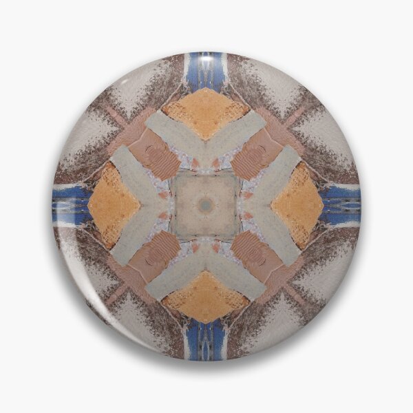 Item preview, Butterfly Tribe Orange and Blue  by Jenny Meehan  designed and sold by Jenny Meehan Art Prints and Patterns  .