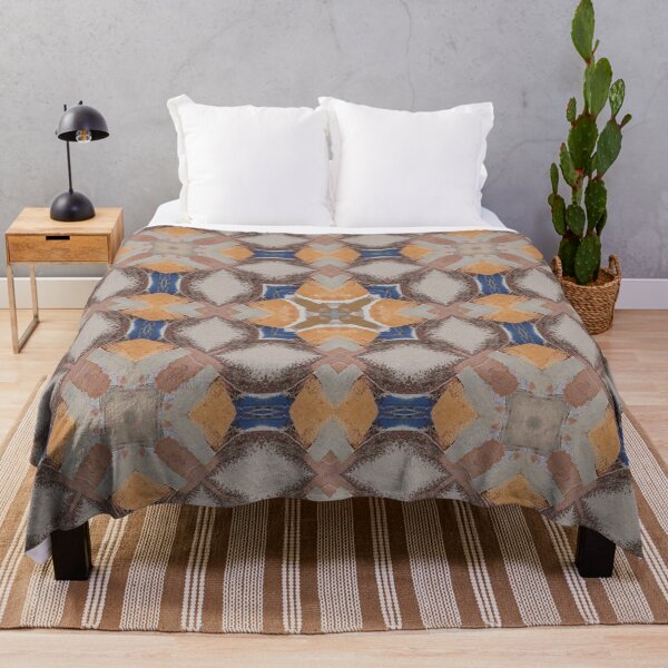 Item preview, Butterfly Tribe Orange and Blue  by Jenny Meehan  designed and sold by Jenny Meehan Art Prints and Patterns  .