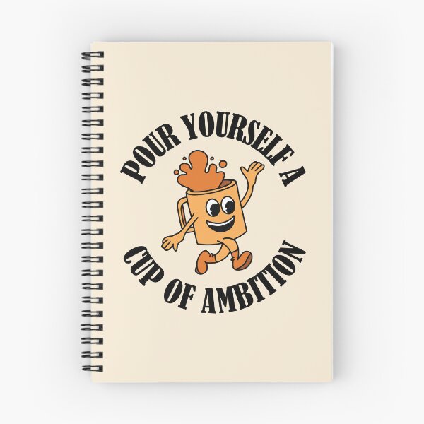 Item preview, Groovy Cute Coffee Mug Pour Yourself a Cup of Ambition designed and sold by bolimj.