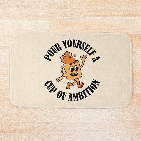 Item preview, Groovy Cute Coffee Mug Pour Yourself a Cup of Ambition designed and sold by bolimj.