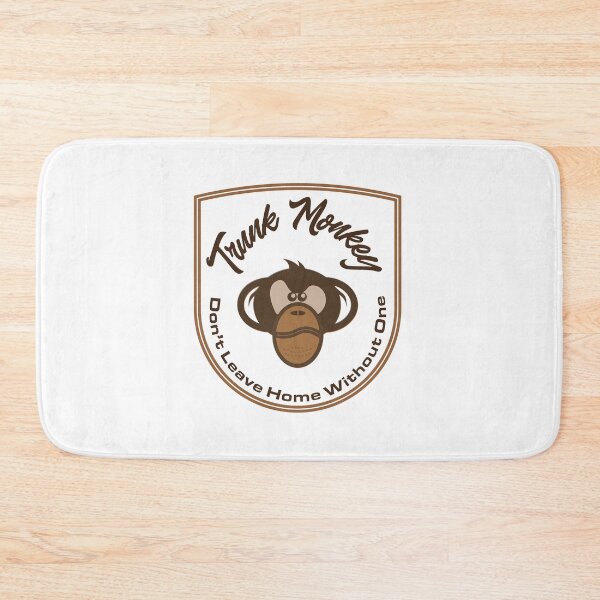 Item preview,  "Trunk Monkey, Don't Leave Home Without One" Funny sarcastic saying designed and sold by urbanbuzzz.