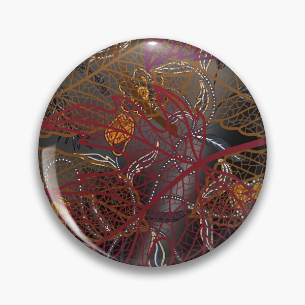 Item preview, Autumn Equinox - Autumn Foliage Black Satin Impression designed and sold by ttsayt1earth.