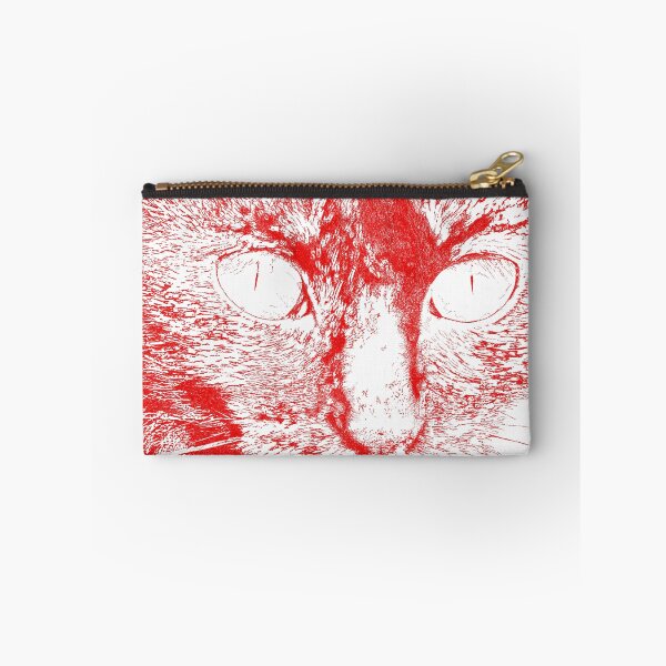 Item preview, Fluffy's eyes drawing, red and white designed and sold by dnparker.