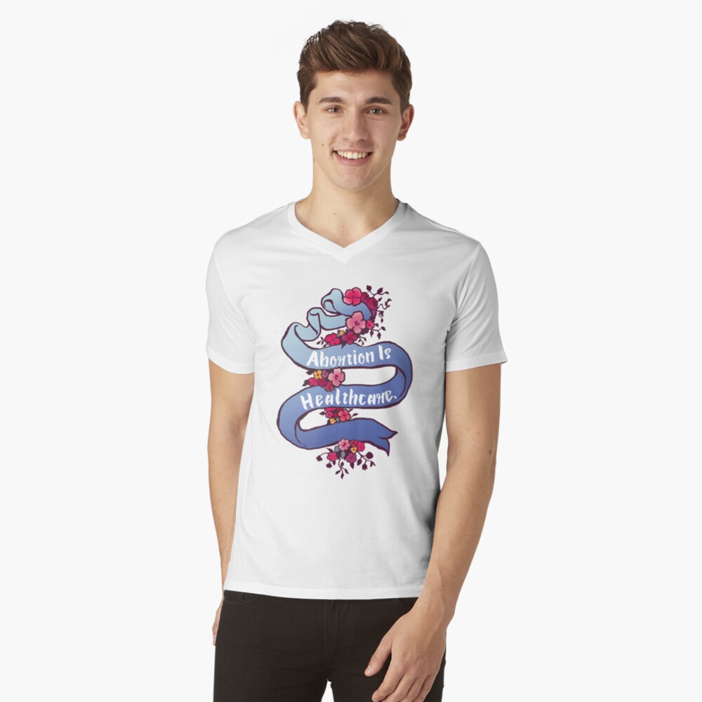 Item preview, V-Neck T-Shirt designed and sold by fabfeminist.