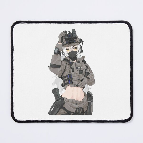 Item preview, Retro Military Art Fans Anime Cute Gun Where The Best Best Girls Boys designed and sold by MollySpielvogel.