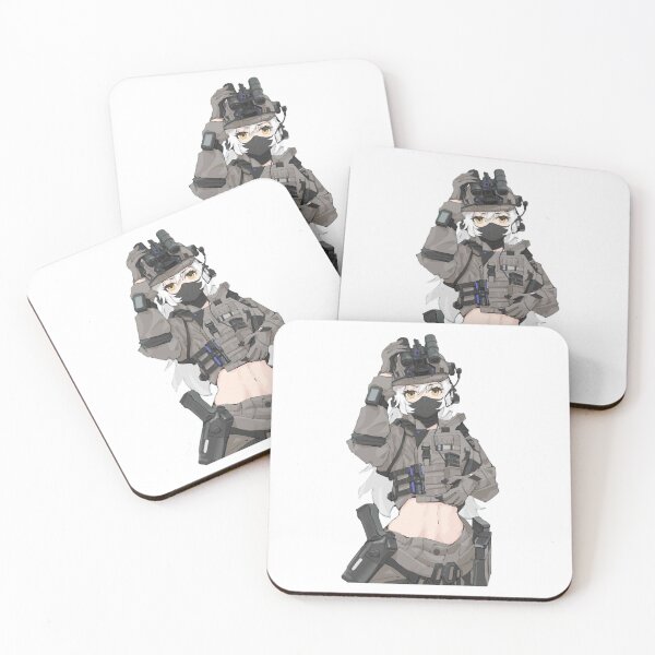 Item preview, Retro Military Art Fans Anime Cute Gun Where The Best Best Girls Boys designed and sold by MollySpielvogel.