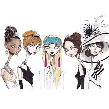 Artwork thumbnail, Big little lies illustration by Russell Gillard