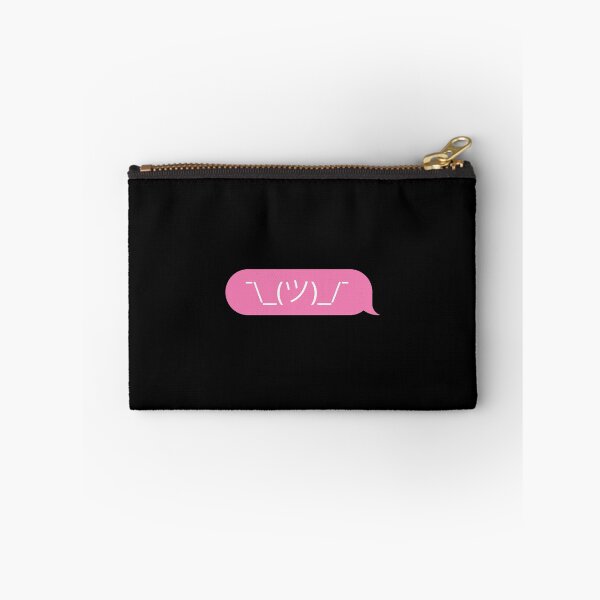 Item preview, Shrug Emoji Pink Text Bubble designed and sold by OldDannyBrown.