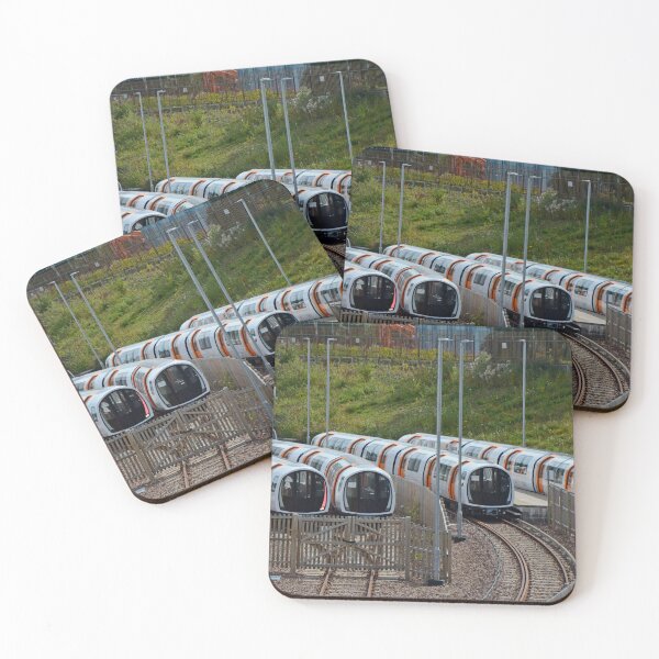Item preview, New Stadler Glasgow subway trains at Broomloan depot designed and sold by Random Railways.