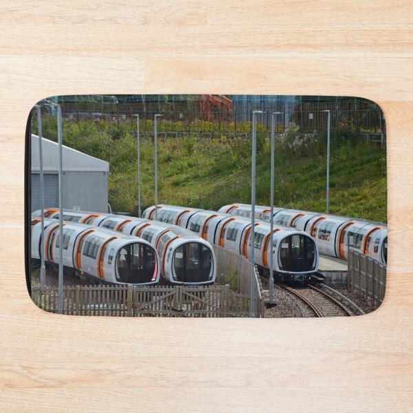 Item preview, New Stadler Glasgow subway trains at Broomloan depot designed and sold by Random Railways.