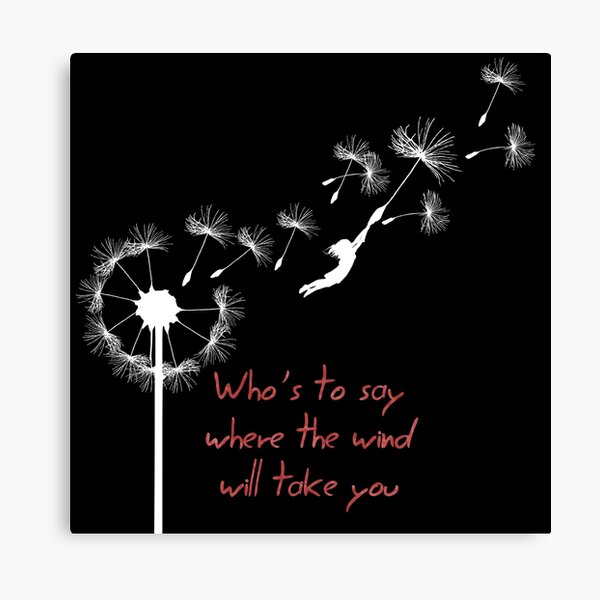 u2 kite Canvas Print