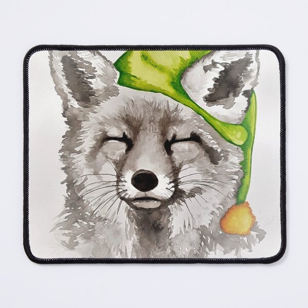 Item preview, Fox in his nightcap  designed and sold by HannahHaslamN.