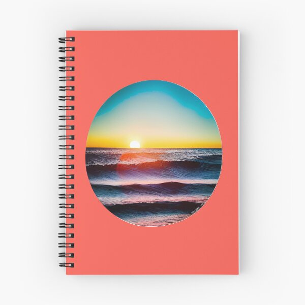 Item preview, Pacific Sunset Ocean Wave Scene - Sea Life designed and sold by JediNeil.