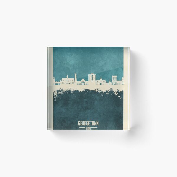 Item preview, Georgetown Guyana Skyline designed and sold by ArtPrints.