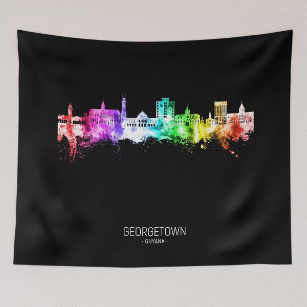 Item preview, Georgetown Guyana Skyline designed and sold by ArtPrints.