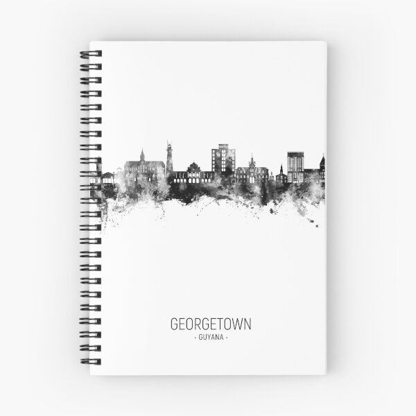 Artikelvorschau, Georgetown Guyana Skyline entworfen und verkauft von ArtPrints.