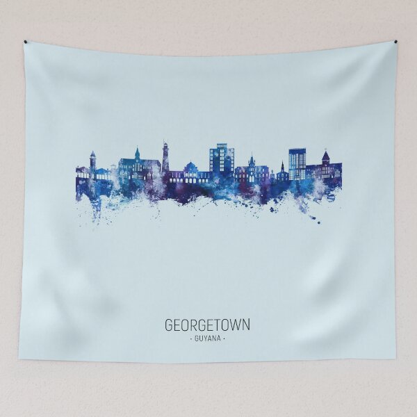 Item preview, Georgetown Guyana Skyline designed and sold by ArtPrints.
