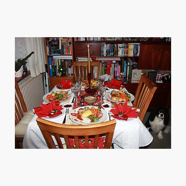 Item preview, Christmas Dinner or Thanksgiving  designed and sold by AnnDixon.